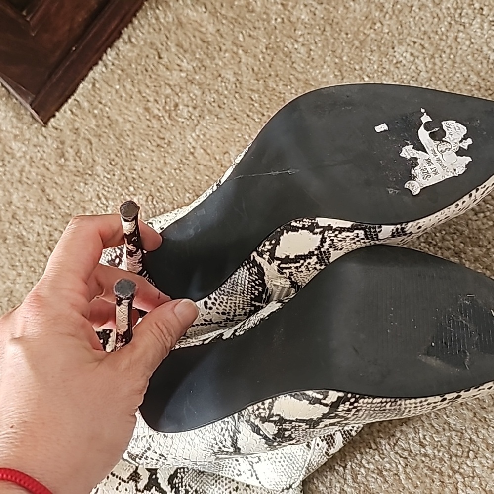 Steeve Madden Python Over The Knee Boots - image 4